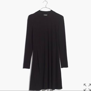 Madewell city block mockneck dress